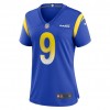 Camiseta  Mujer Los Angeles Rams Matthew Stafford 9 Nike Royal 2021
